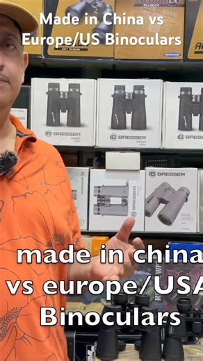 INDIA TELESCOPE SHOP on Instagram: "Made in #china vs #europe #binoculars #indiatelescopeshop -#9899212222 9560687095"