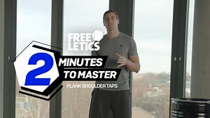 Who is ready to beat gravity? Squeeze your glutes, engage your core, and get prepared to do some Plank Shoulder Taps with Nick. | Freeletics