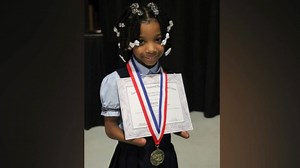 Handless first grader wins national handwriting competition