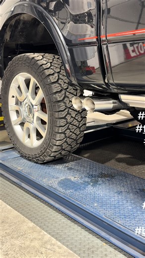 2011 Harley F150 Custom Exhaust with Straight Pipe