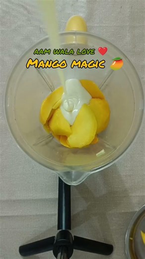 Mango Shake? ❌🥭🍨 #cooking #recipe #indianfood #eveningsnacks #streetfood #youtubeshorts #shorts