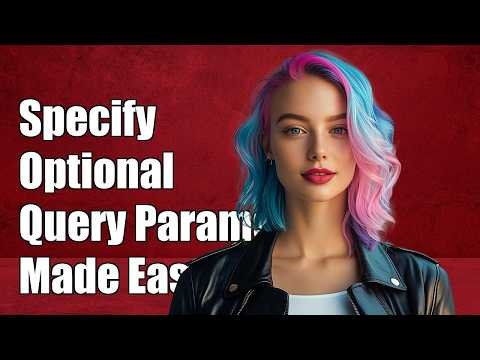 How can I specify optional Query Parameters