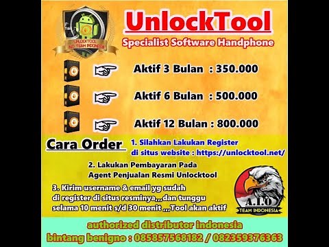 UNLOCKTOOL INSTAL DRIVER & TUTORIAL PENGGUNAAN