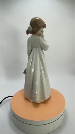 Nao MY RAG DOLL Girl in Nightdress Holding a Rag Doll - Model 1108G - Excellent Condition - Etsy