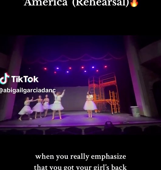 West Side Story - ‘America’ Rehearsal at the Granbury Opera House 🔥 “I KNOW YOU DO” I absolutely loved playong Consuelo #westsidestory #wws #dance #theater #musical #puertorico #tiburon #sharks #actress #artist #america #rehearsal #fyp #explore