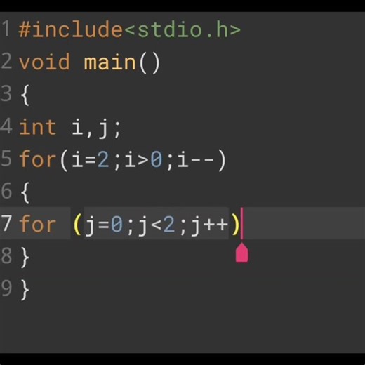 for loop code😳🧑‍💻
