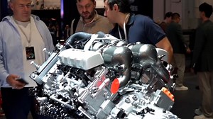 Video: This Epic Twin-Turbo V8 Truck Engine Comes From The Last Place You'd Expect