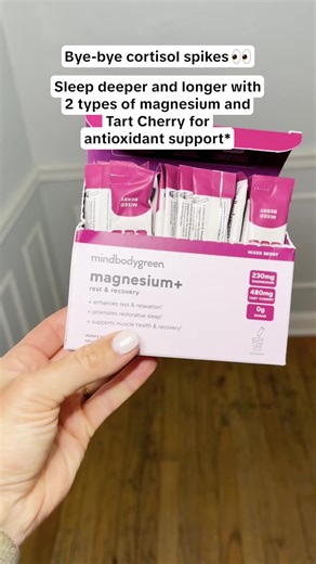 "If you’re ready to step up your sleep game, mindbodygreen's magnesium+ might be the one thing you’ve been missing. Trust me, your body (and brain) will thank you." | mindbodygreen | Facebook
