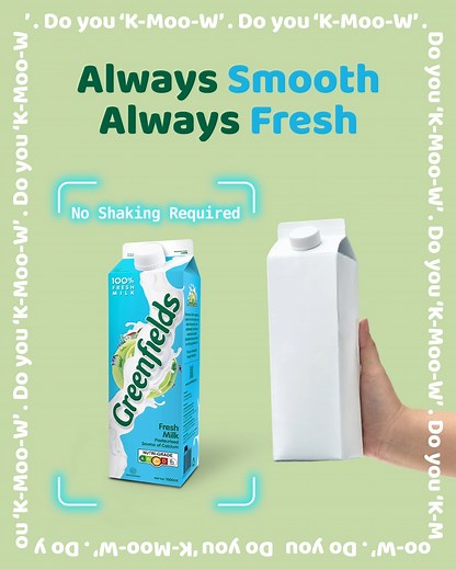 Ever taken a sip and realised you forgot to shake the milk first? 🥴 That usually happens with milk made from solids or powder, where the ingredients separate and need shaking before drinking. With Greenfields 100% fresh milk, you’ll never have that problem. It has only one ingredient. Fresh milk and it stays naturally smooth and consistent. ✨ No milk solids. No separation. No shaking needed. Just pure freshness in every sip. 🥛💚 #GreenfieldsNoMilkSolids #GreenfieldsNoMilkPowder #JustFreshMilk 