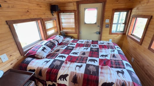 Calorado Mountain Caboose interior