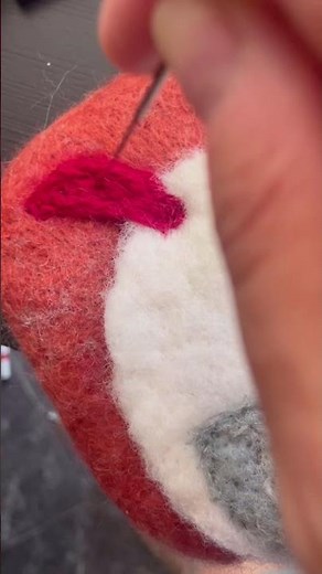 How I created seagulls for key rings⤵️#summer #seagull #felting_and_culture #felting_artist #felting