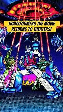 Transformers: The Movie (1986) Returns to Theaters in 4K This Fall!