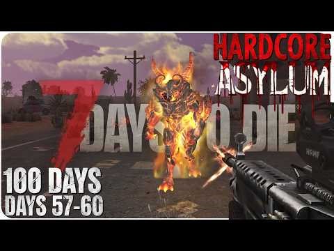 Last days in the desert! Preparing for the INSANE snow! 100 days in HARDCORE Asylum Mod!