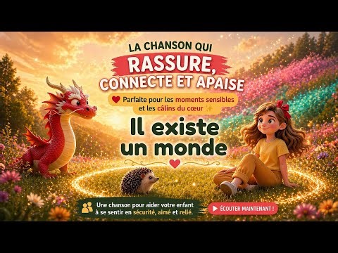 Il existe un monde (officiel) | Quand les émotions débordent… 🤯 | Chanson pour se calmer💖