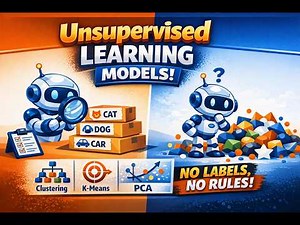 Unsupervised Learning Models: No Labels, No Rules!