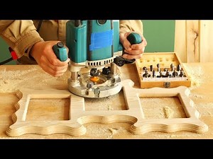 Milling and manufacturing a triple frame, milling an unusual frame