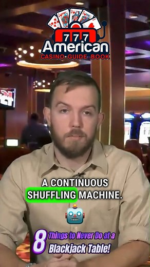 1.6K views | Stay Away From Continuous Shufflers at The Blackjack Table! While a continuous shuffling machine sounds like it may not change the casino edge on blackjack but it does! Stay away from those machines that look like big snails. #blackjack #howtoplay #casinos #vegas | American Casino Guide Book | Facebook