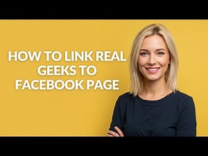 How to Link Real Geeks to Facebook Page - Julia'sTutorials