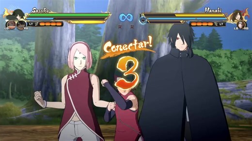 Sakura and Sarada in Naruto Game