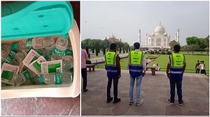 Scorching heat in Agra leads to rise in tourists fainting at Taj Mahal