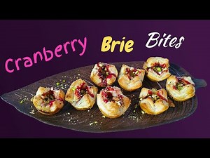 Easy Cranberry Brie Bites (4 ingredients only!)