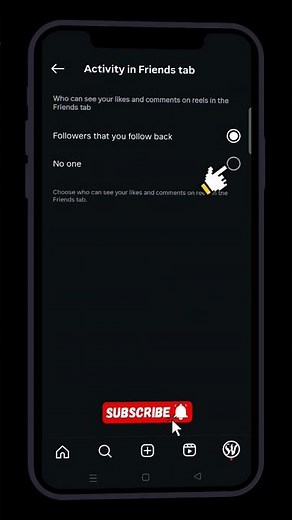 How to Remove ‘Friends’ Option from Instagram Reels Feed 😱 | #instgaram | #shorts