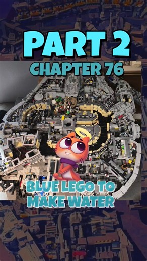 pt 2 chpt 76 LEGO Falcon gets an AWESOME new build outside the living quarters #lego #starwars