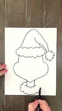 Draw the Grinch #arttutorialsforkids #artprojectsforkids
