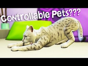 THE SIMS 4 CATS & DOGS - CONTROLLABLE PETS? | MOD OVERVIEW!