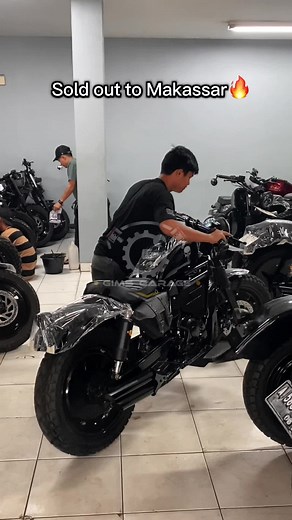 Motor Custom Bobber Sportster di Kota Makassar - Gims Garage