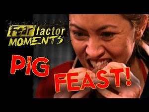 Fear Factor Moments | Pig Feast