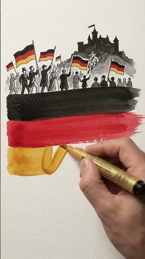 Germany’s flag tells a story of unity, freedom, and history. 🇩🇪 Discover its meaning in seconds!