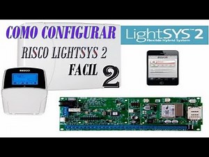 tutorial de como programar risco lightSYS 2 definir zonas p2