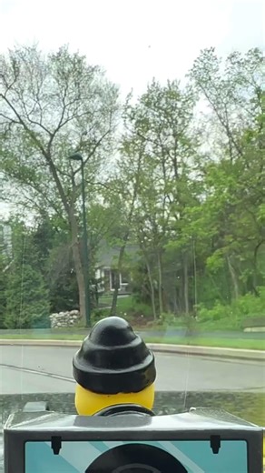 Donnie the duck speeding through fishers, Indiana backroads #pov #truck #car #street