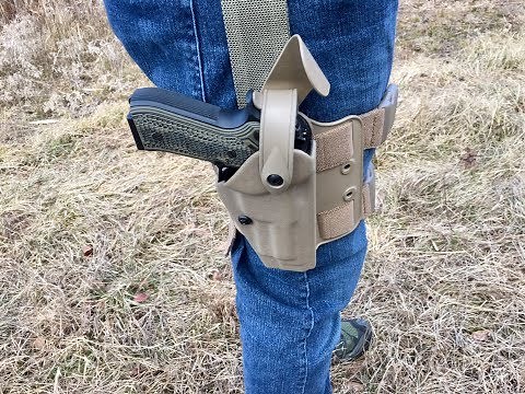Beretta 92 Safariland SLS Tactical Leg Holster Review
