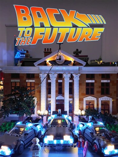 Build a Stylish Lego Time Machine: Back to the Future Build