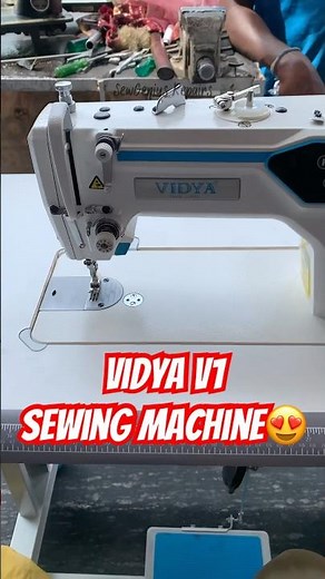 Vidya v1 sewing machine✅ #sewingmachine #vidyasewingmachine #crafttok #industrialsewingmachine