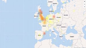 Twitter: Outage map shows server issues across globe