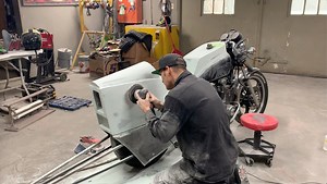 81K views · 1.1K reactions | Bad Chad explains the body work process on 1982 Suzuki GS1100 drag bike concept | Bad Chad | Facebook