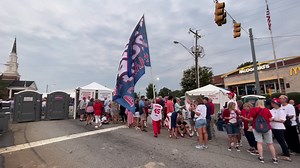 103K views · 6K reactions | The scene Saturday morning in Pickens, South Carolina has folks prepare to hear from Former President Donald Trump. Full coverage here>>https://www.wyff4.com/article/donald-trump-pickens-south-carolina-live-coverage/44399652 | WYFF News 4 | Facebook