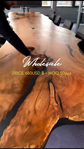 🤩👌Beautiful Office Table Live Edges Wholesale Dining #furniture #wood #woodworking #dining #table