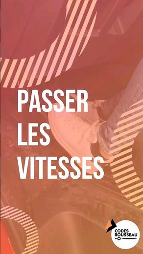 Monter les vitesses - Code de la route & Permis de conduire #shorts Codes Rousseau
