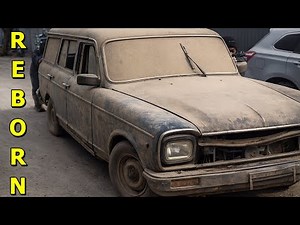 Reviving an Abandoned Dust-Covered Classic Car – Full Restoration Journey