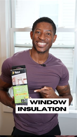 Kyshawn Lane - Weekly Home Check on Instagram: "Insulating your windows in the winter is an easy and effective way to significantly reduce heating costs and prevent drafts. By retaining heat, you’ll keep your home comfortable and energy efficient. Comment COZY for this insulation kit and other products used."