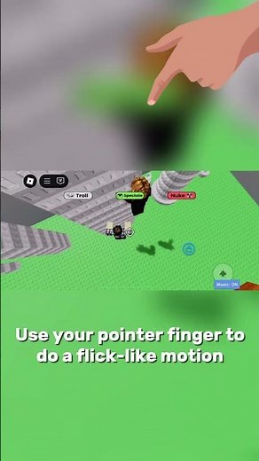 Roblox tutorials: how to wall-hop #roblox #tutorial