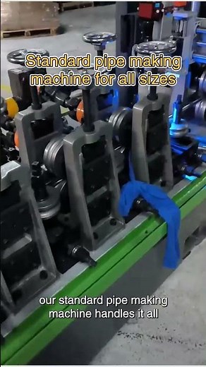 Standard pipe making machine for all sizes