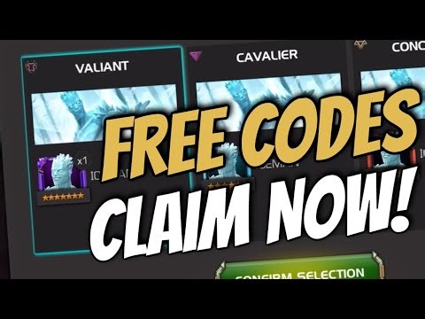 All FREE Promo Codes in MCOC 🔥 7★ Iceman!