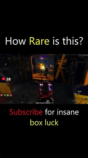 How RARE Is This? #shorts #codzombies #callofduty