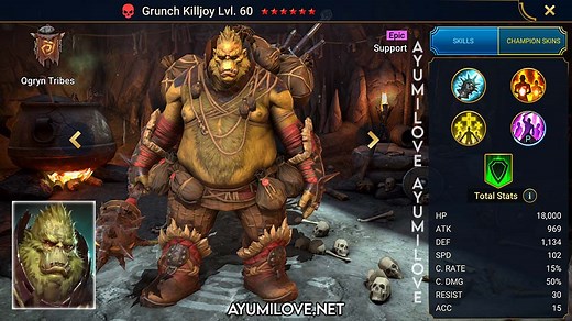 Grunch Killjoy | Raid Shadow Legends - AyumiLove