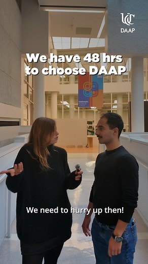 Your path to becoming a Bearcat starts now! ❤️🖤 Apply to DAAP by November 1 to meet the Early Action Deadline, your best shot at competitive programs, merit-based scholarships, and the University Honors Program. • Most DAAP programs close after Nov 1 due to limited studio seats • Honors consideration ends after Nov 1 🔗 https://daap.uc.edu/prospective-students/admissions/undergrad-admissions.html #DAAP #FutureBearcats #EarlyAction | DAAP (official)